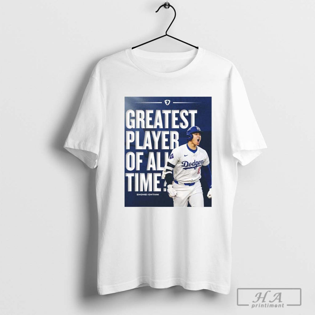 Shohei Ohtani La Dodgers Greatest Player Of All Time 2024 World Series