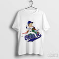 Shohei Ohtani Los Angeles Dodgers Player Cartoon Vintage
