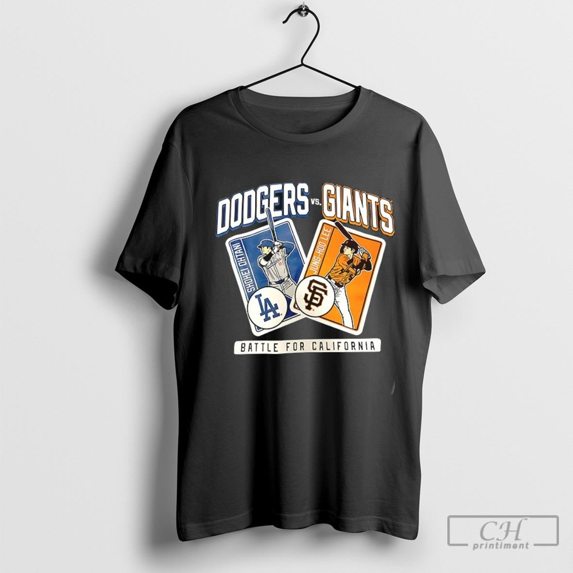 Shohei Ohtani And Jung Hoo Lee Dodgers Vs Giants Battle For California Shirt Sweater