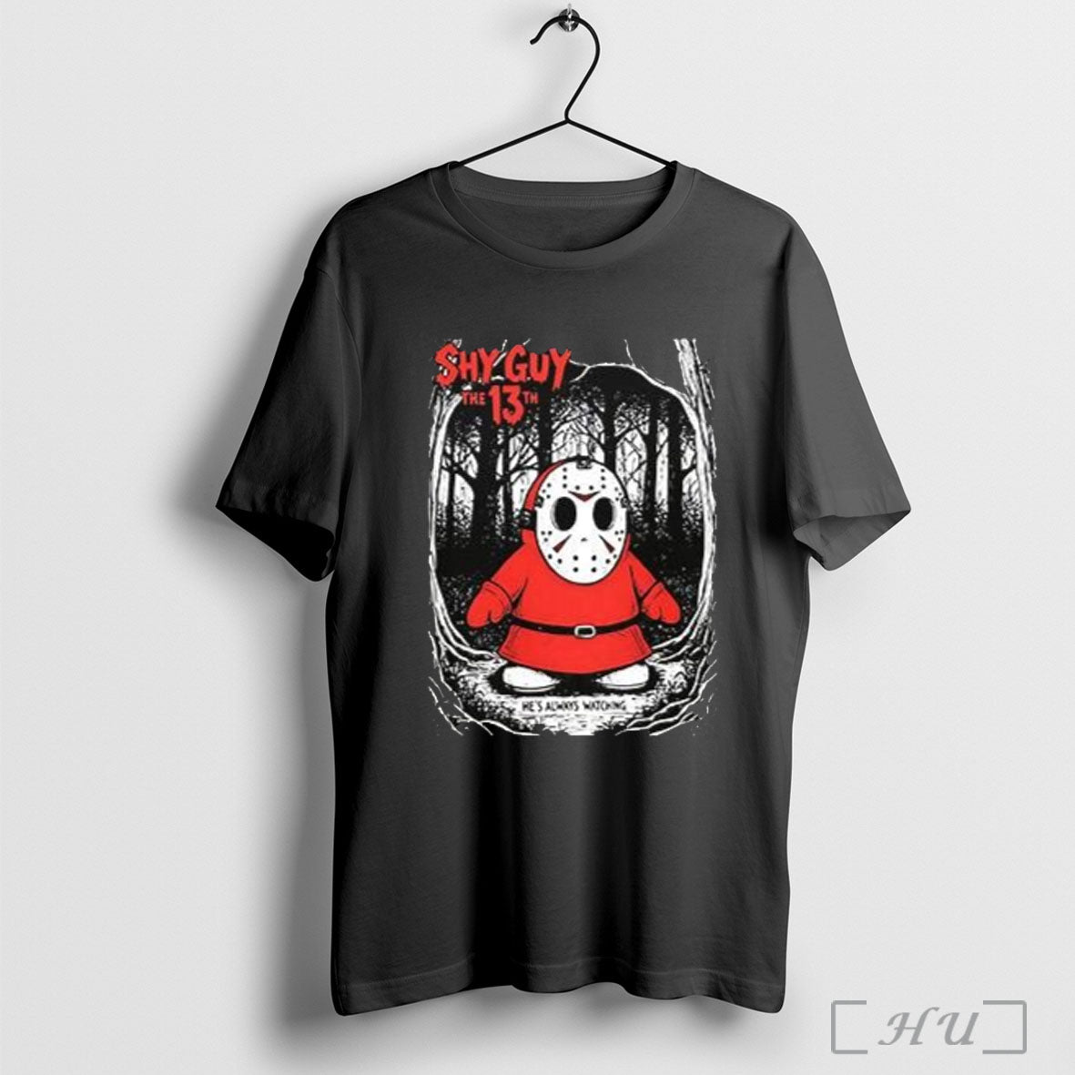 Shy Guy The 13th Movie Face Horrors T Shirt