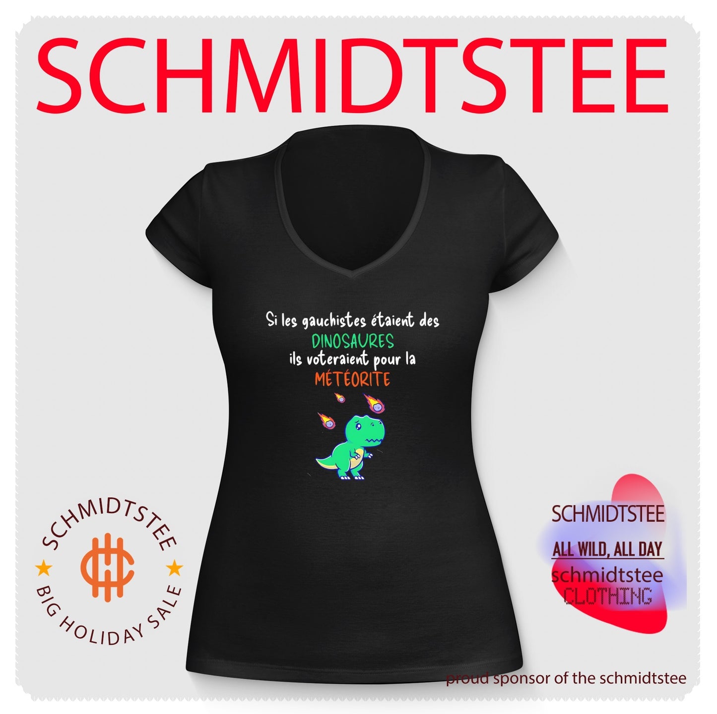 Si les gauchistes étaient des dinosaures shirt
