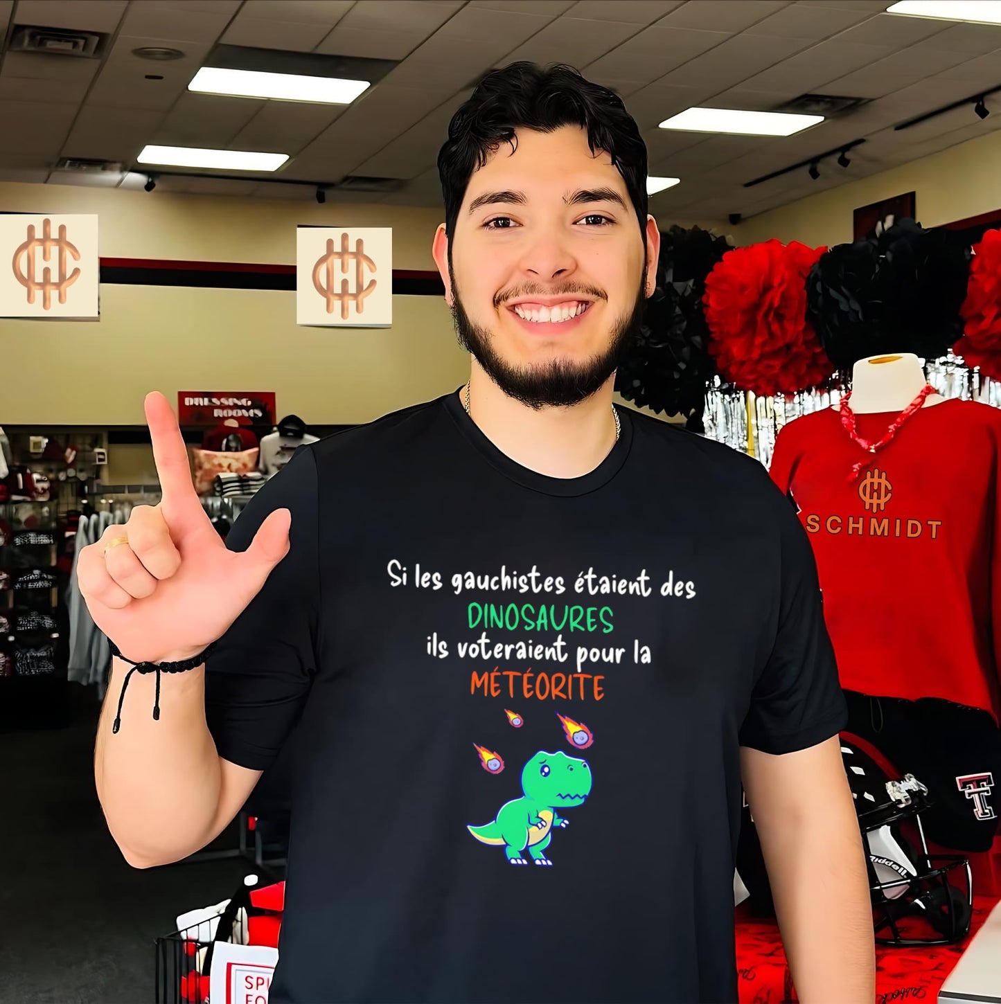 Si les gauchistes étaient des dinosaures shirt