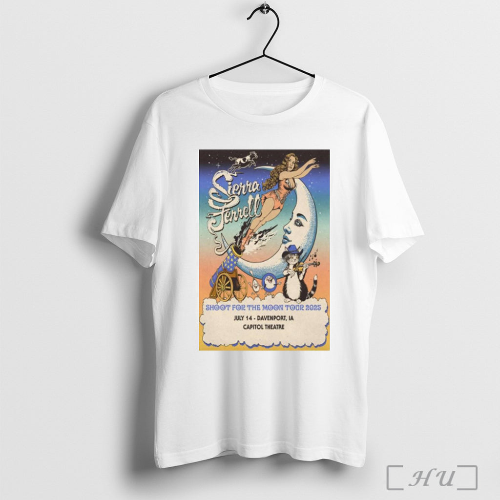 Sierra Ferrell Capitol Theatre In Davenport Ia Jul 14 2025 T Shirt