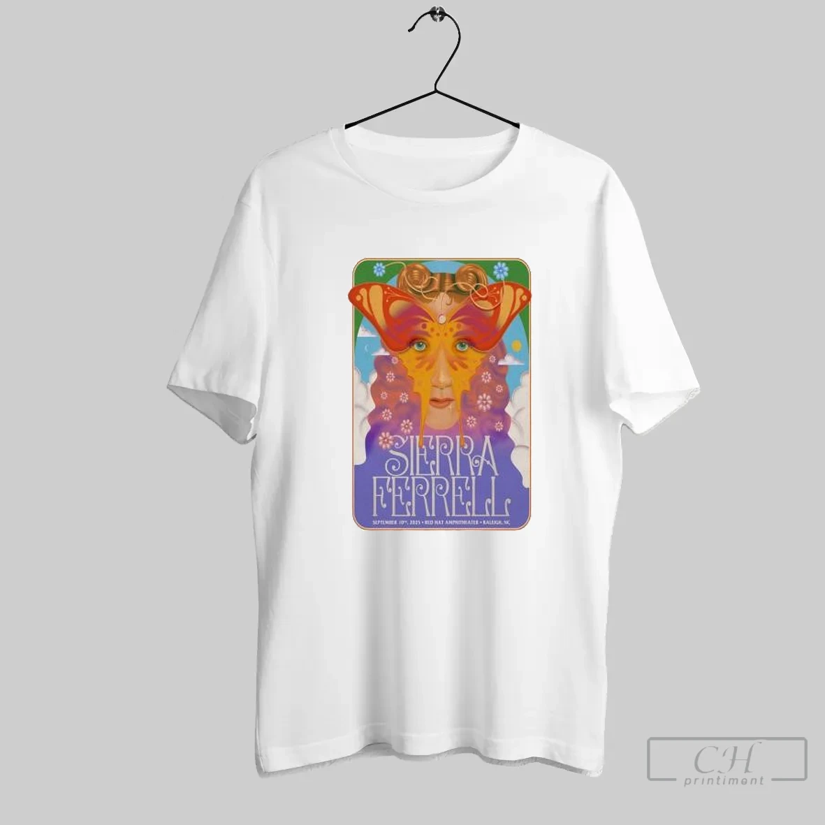 Sierra Ferrell Raleigh Nc Tour 9 10 2025 T Shirt