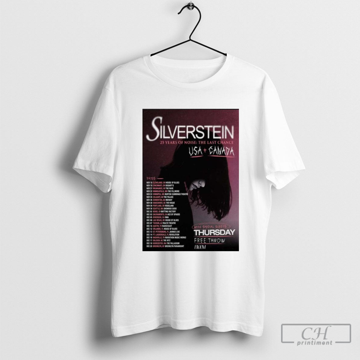 Silverstein Tour America Canada 2025