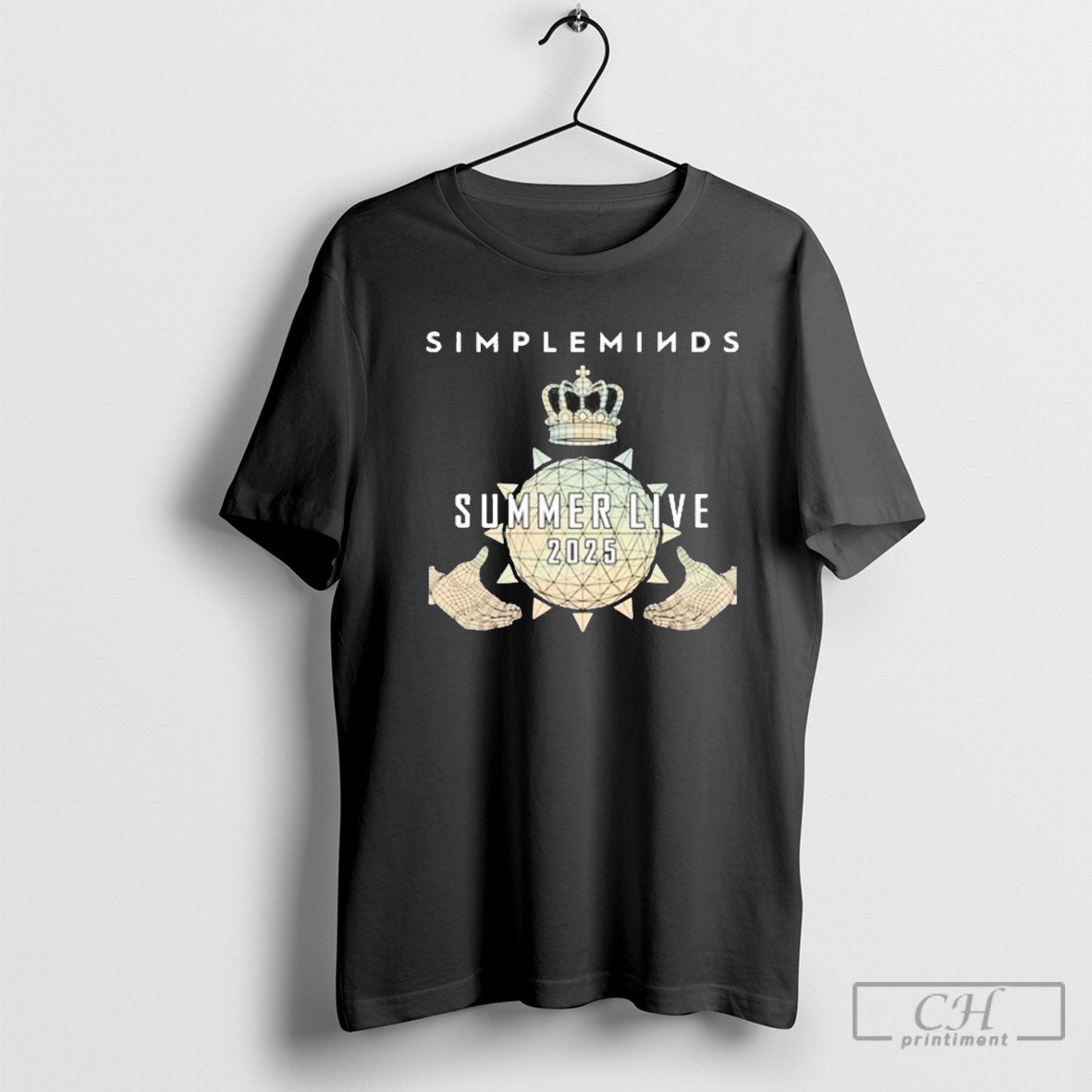 Simple Minds Claddagh Summer Live Itinerary T Shirt
