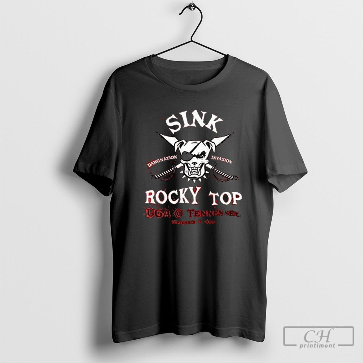 Sink Dawgnation Invasion Rocky Top Georgia Vs Tennessee 2025 Shirt Sweater