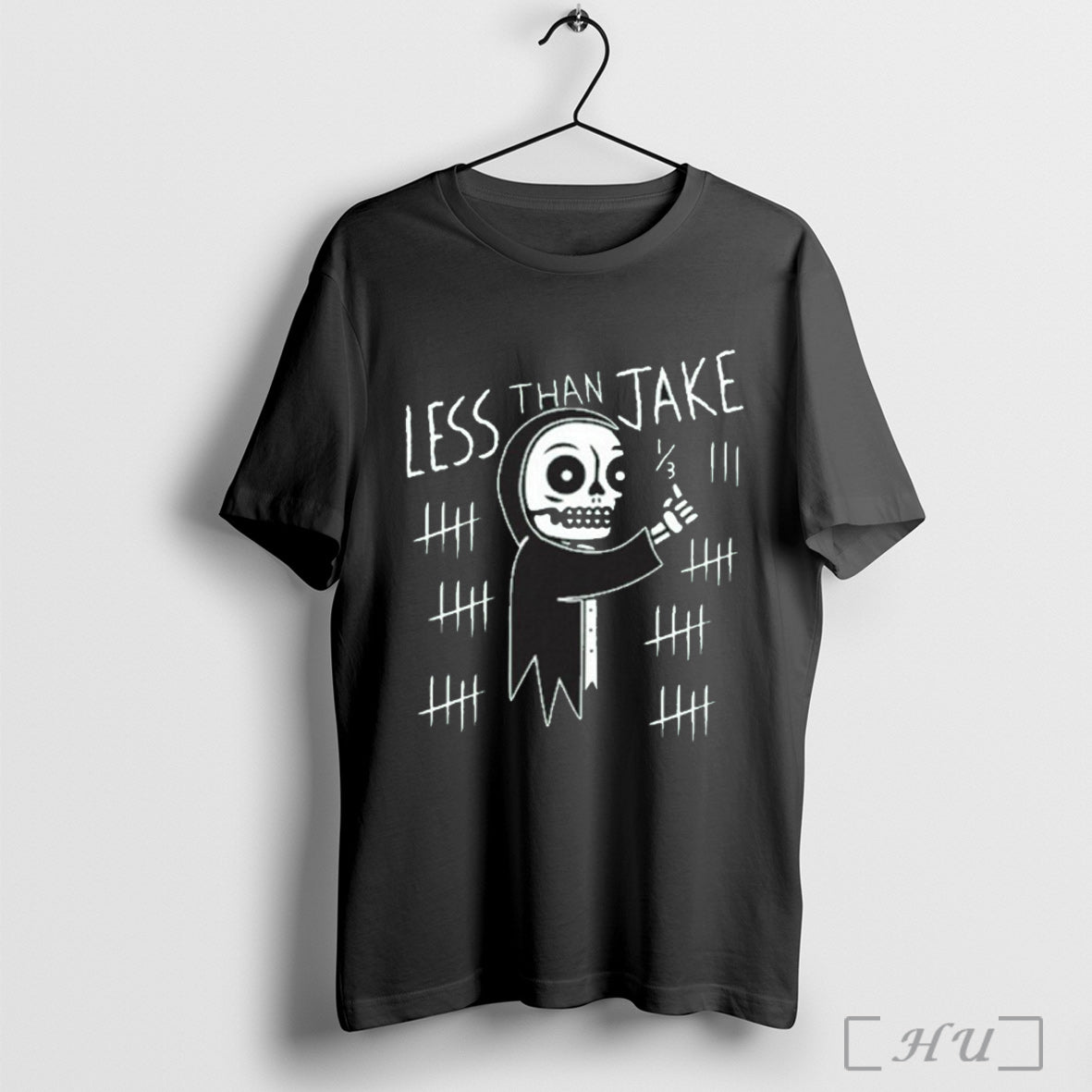 Skelemark Charcoal Less Than Jake T Shirt