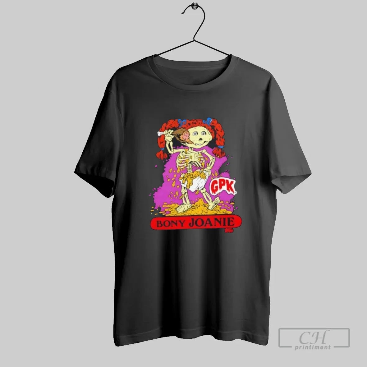 Skeleton Garbage Pail Kids Bony Joanie