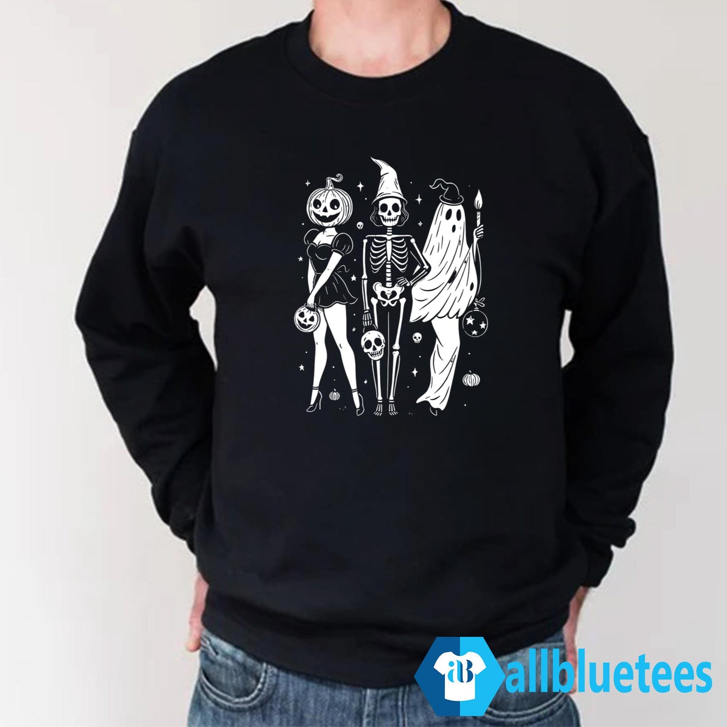 Skeleton Spooky Girl Squad Shirt