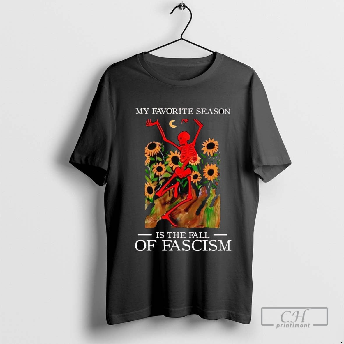Skeleton Dancing My Favorite Season Is The Fall Of Fascism