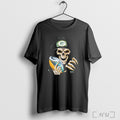 Skull Georgia Bulldog Ball T Shirt