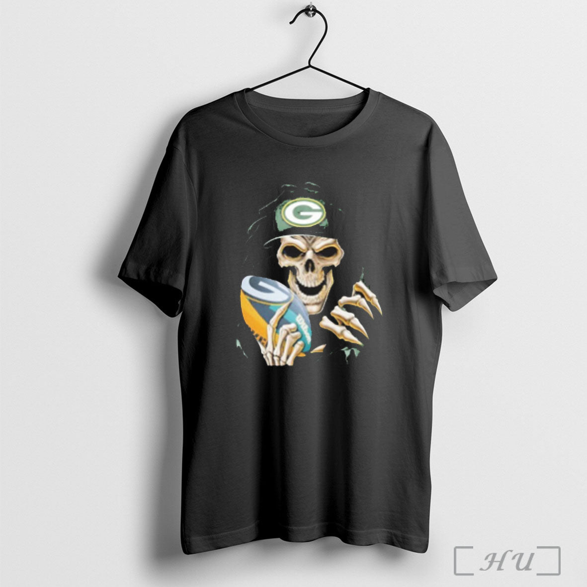 Skull Georgia Bulldog Ball T Shirt