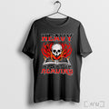 Skull Heavy Reading T Shirt
