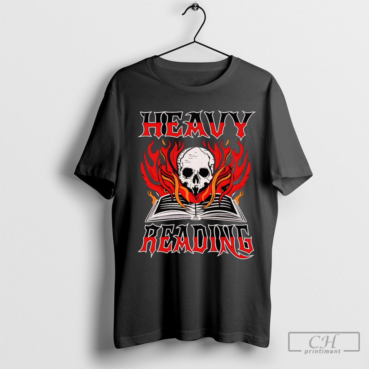 Skull Heavy Reading Shirt