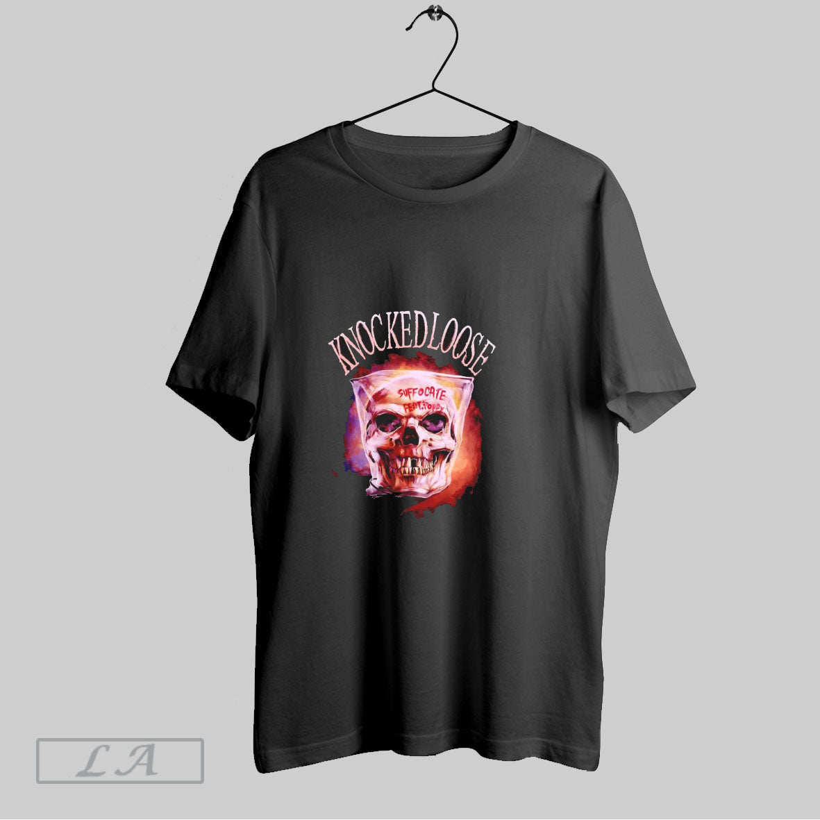 Skull In Plastic Bag Horror Graphic Music Lover