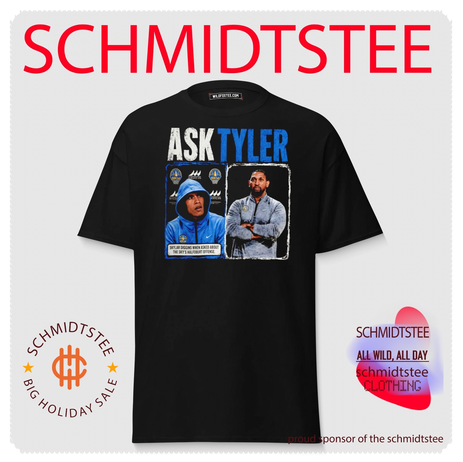 Skylar Diggins Ask Tyler Chicago Sky shirt