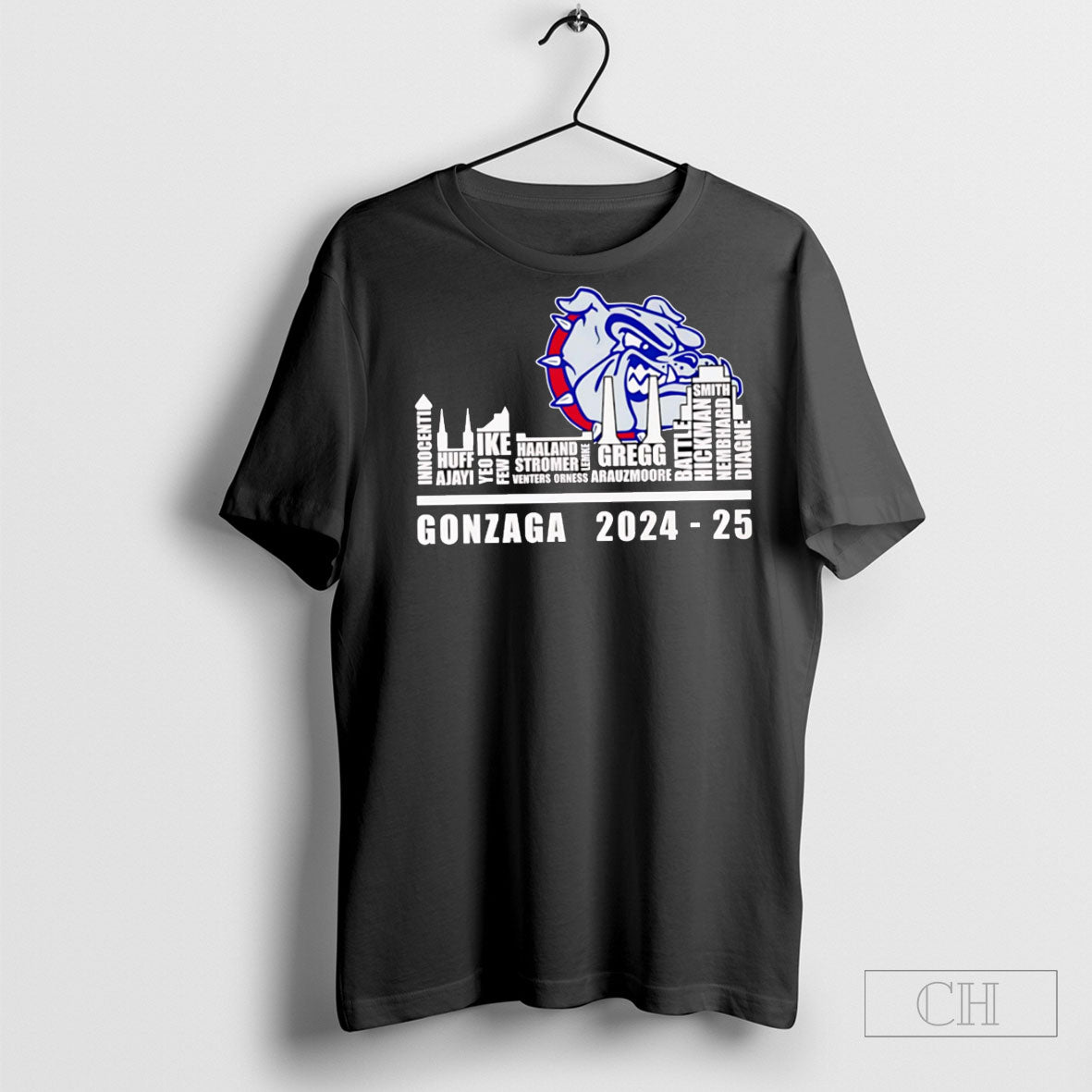 Skyline City Gonzaga Bulldogs 2024 2025 Player Names