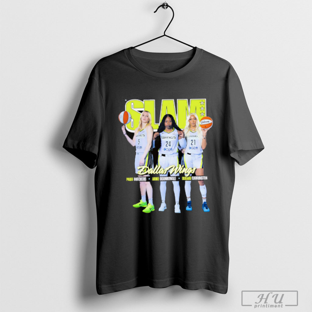 Slam Dallas Wings Paige Bueckers Arike And Dijonai T Shirt