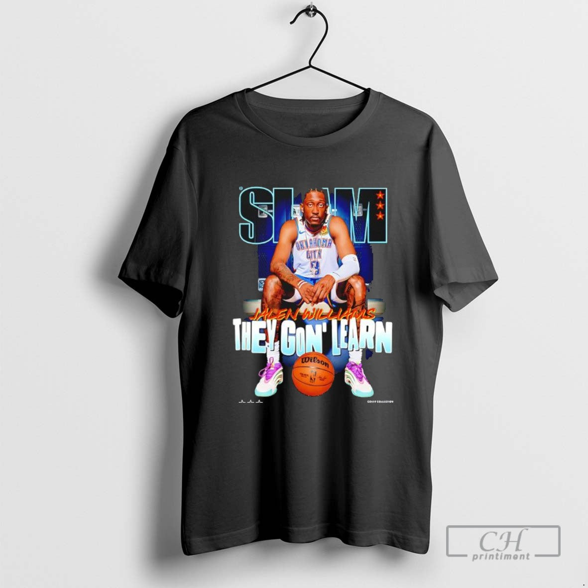 Slam Jalen Williams Oklahoma City Thunder They Gon Learn Graphic