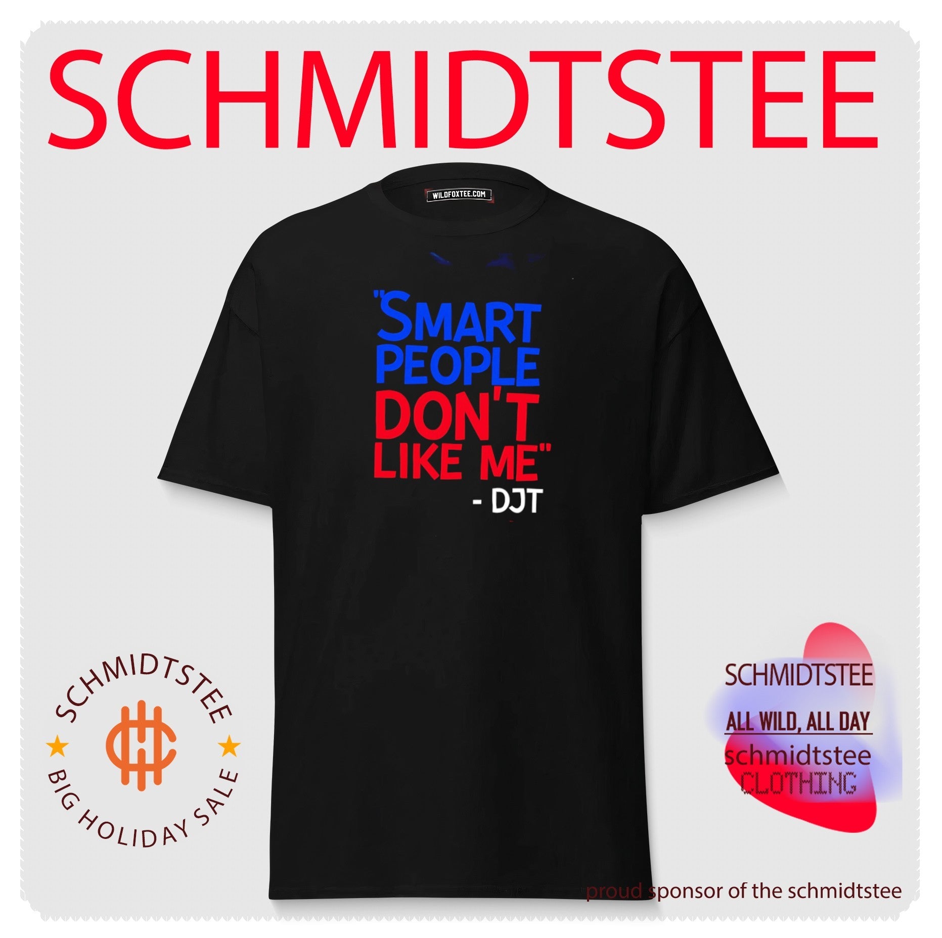 Smart people don’t like me djt shirt