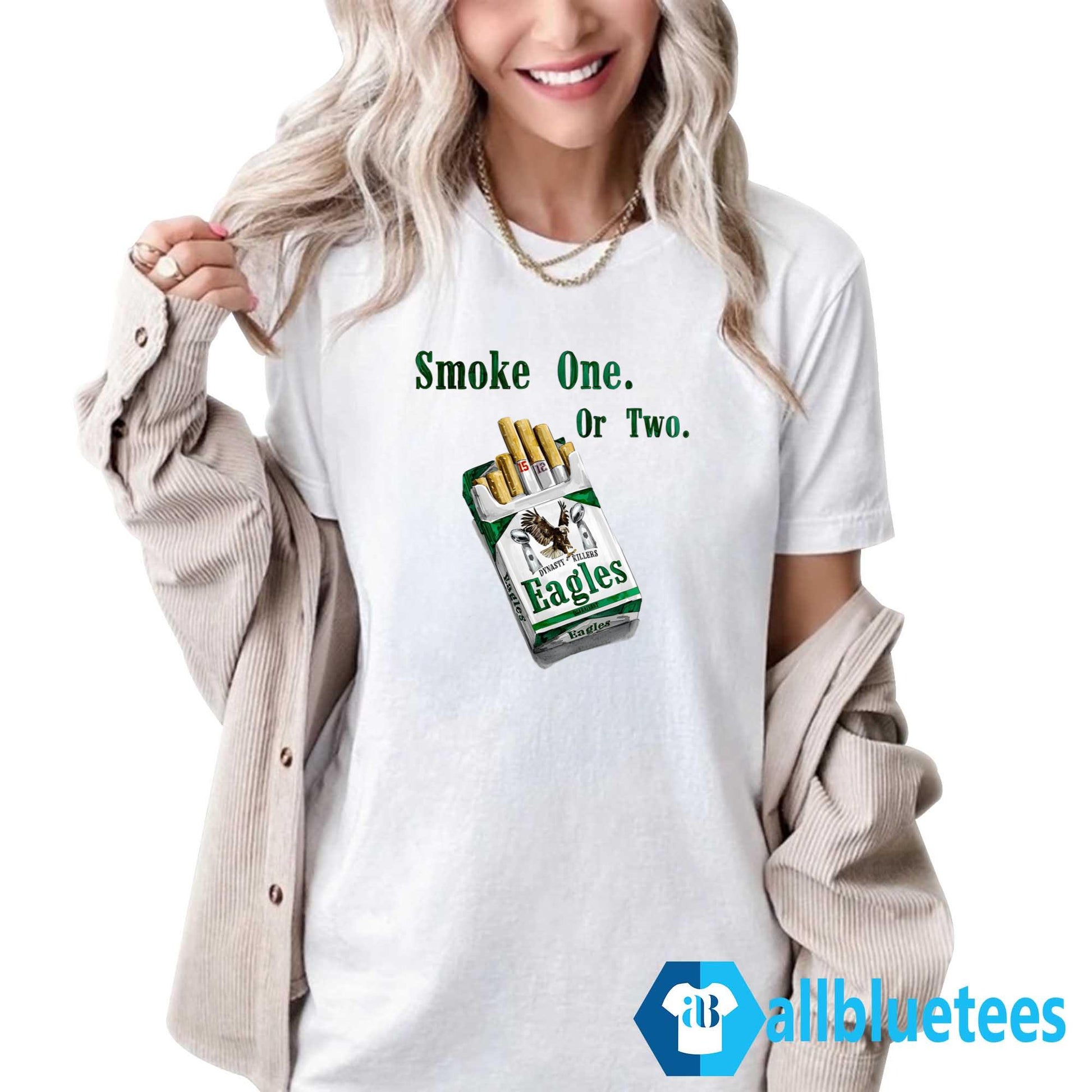 Smoke One Or Two Dynasty Killers Eagles Shirt