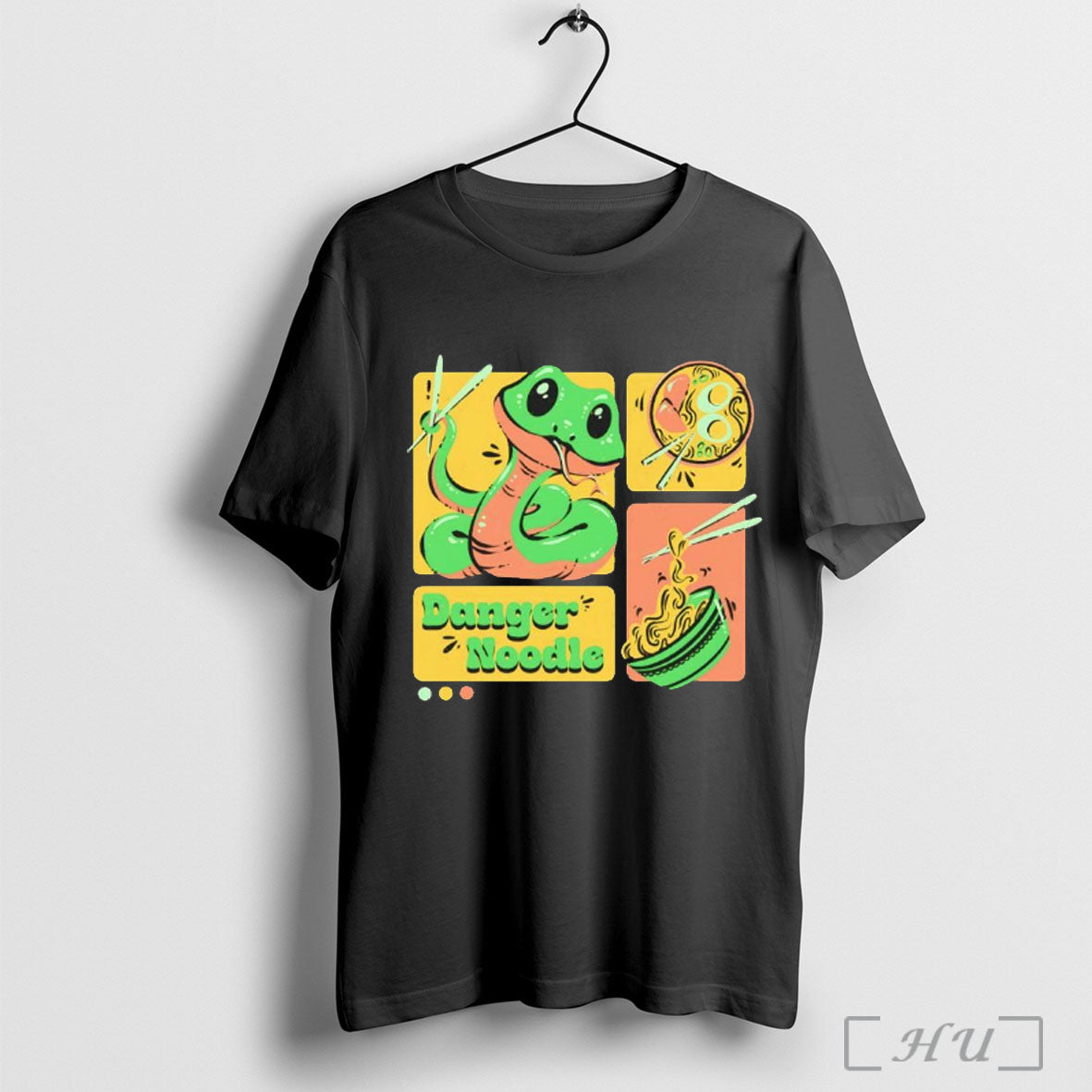 Snake Danger Noodle T Shirt