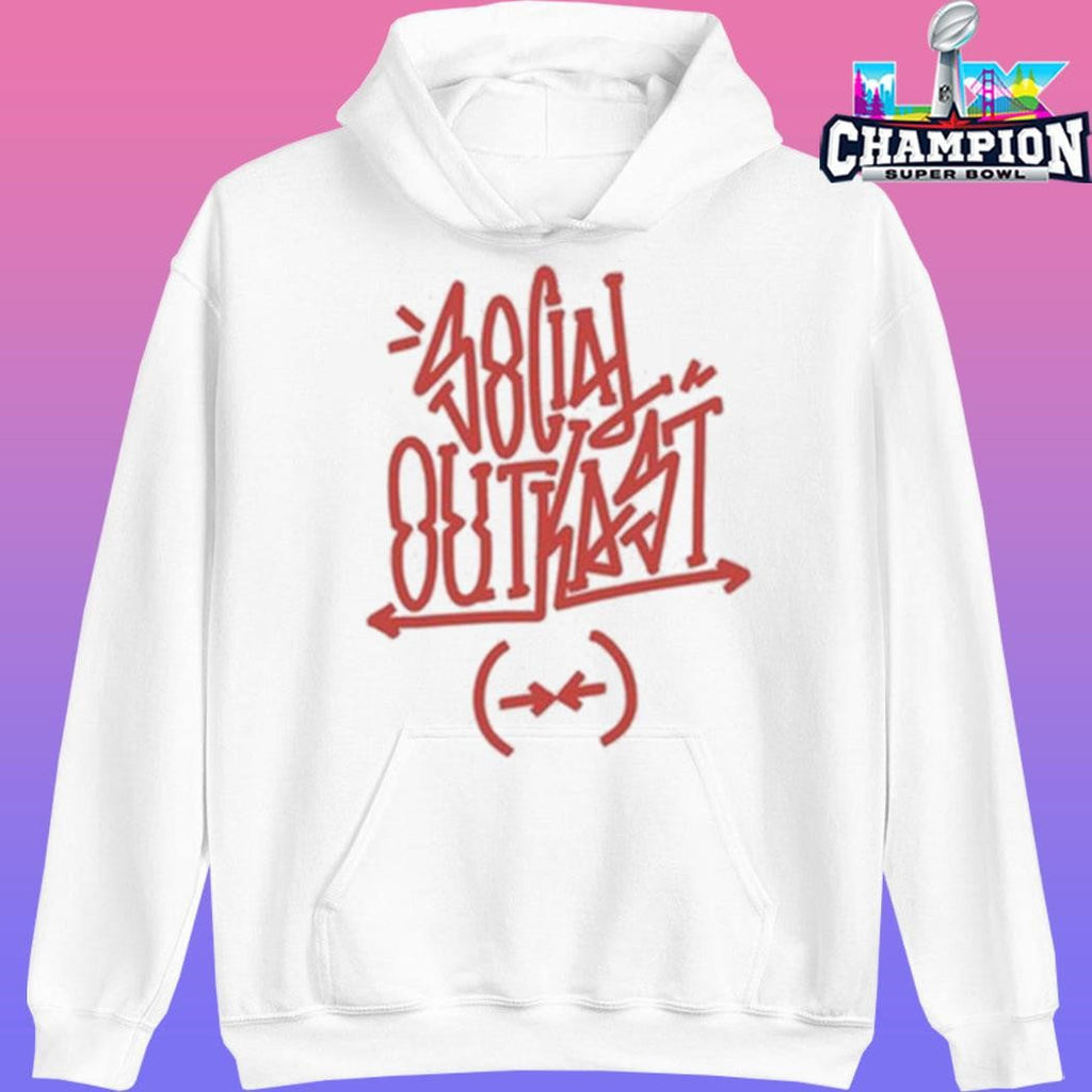 Social Outkast Red Tag Shirt