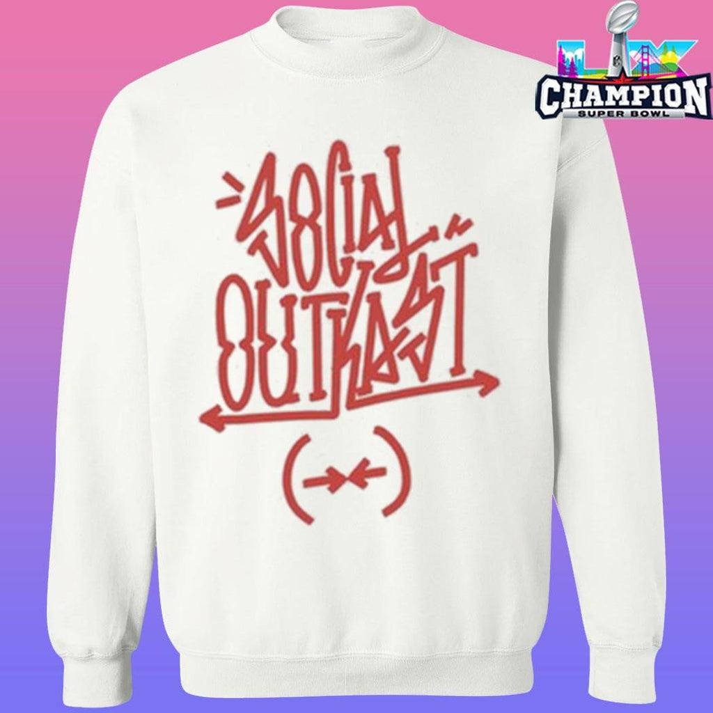 Social Outkast Red Tag Shirt