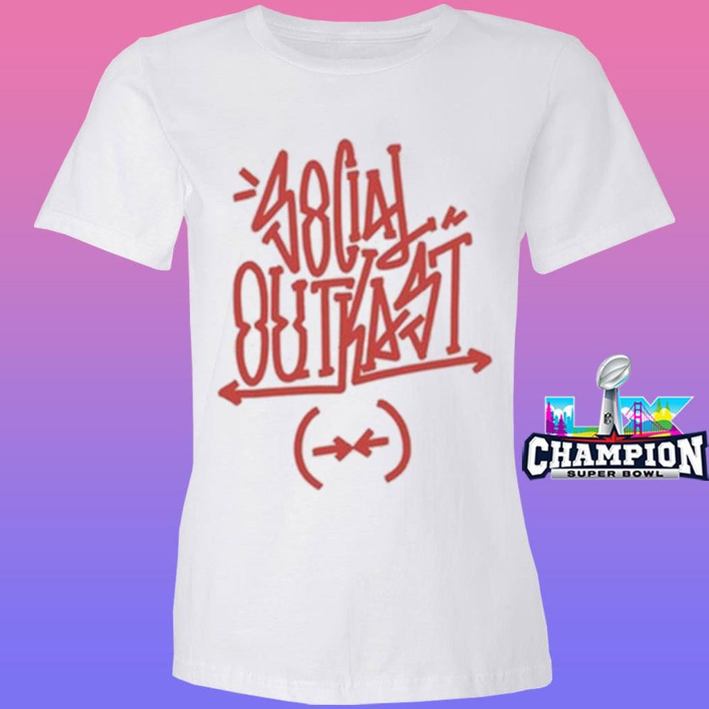 Social Outkast Red Tag Shirt