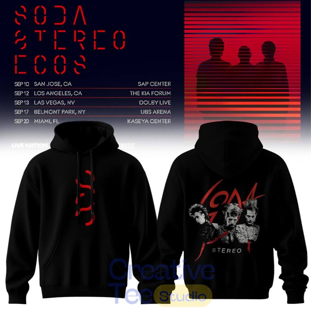 Soda Stereo ECOS Tour 2026 Special Hoodie