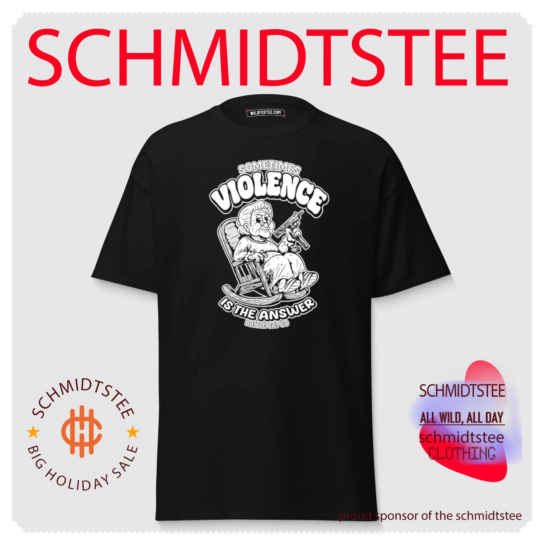 Sometimes violence is the answer grandma shirt