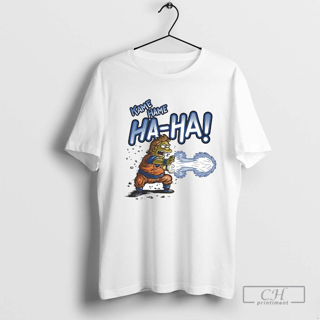 Son Goku Simpson Kame Hame Ha Ha Shirt Sweater