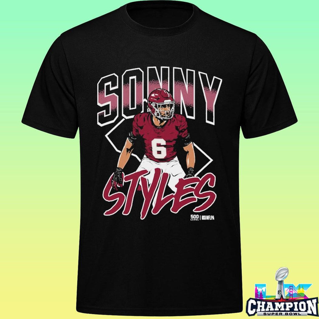 Sonny Styles Washington Name Map Shirt