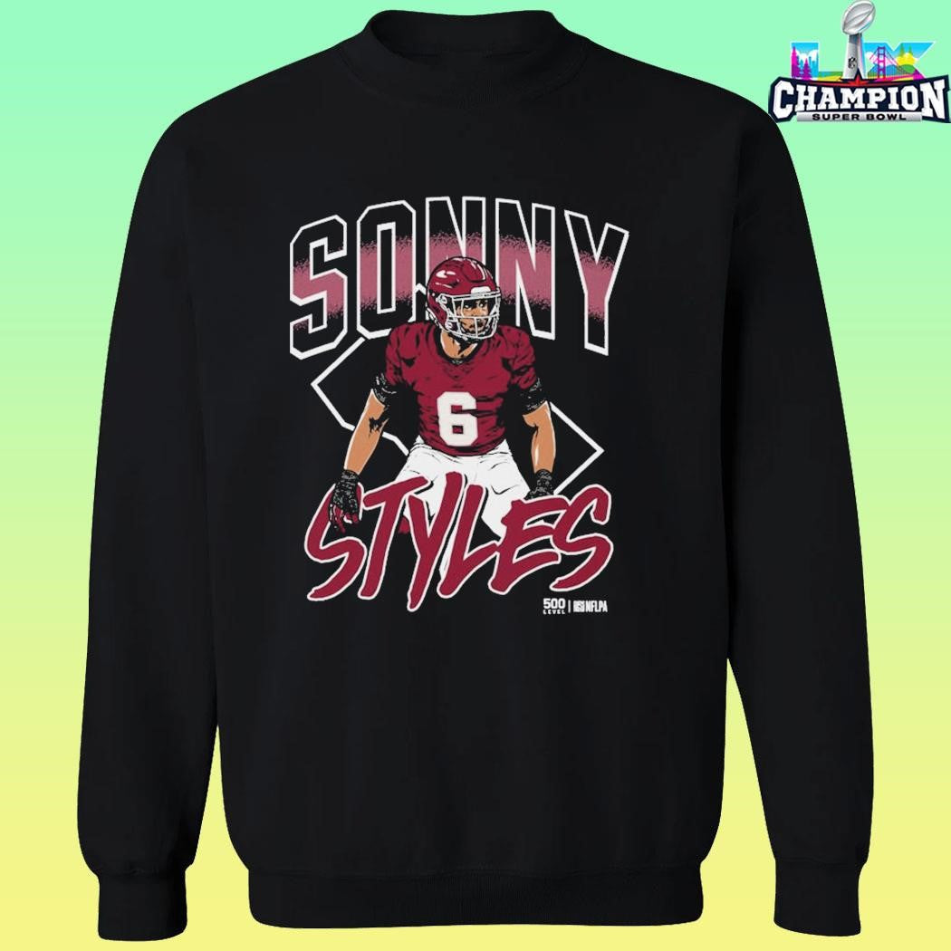 Sonny Styles Washington Name Map Shirt