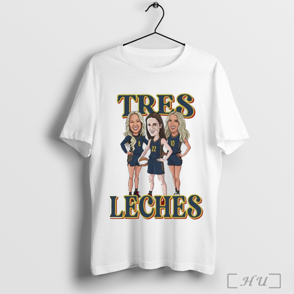 Sophie Cunningham Caitlin Clark And Lexie Hull Tres Leches T Shirt