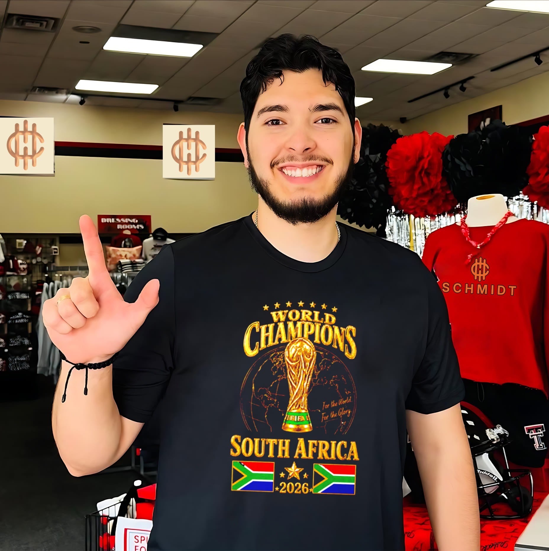South Africa 2026 World Champions For The World For The Glory shirt