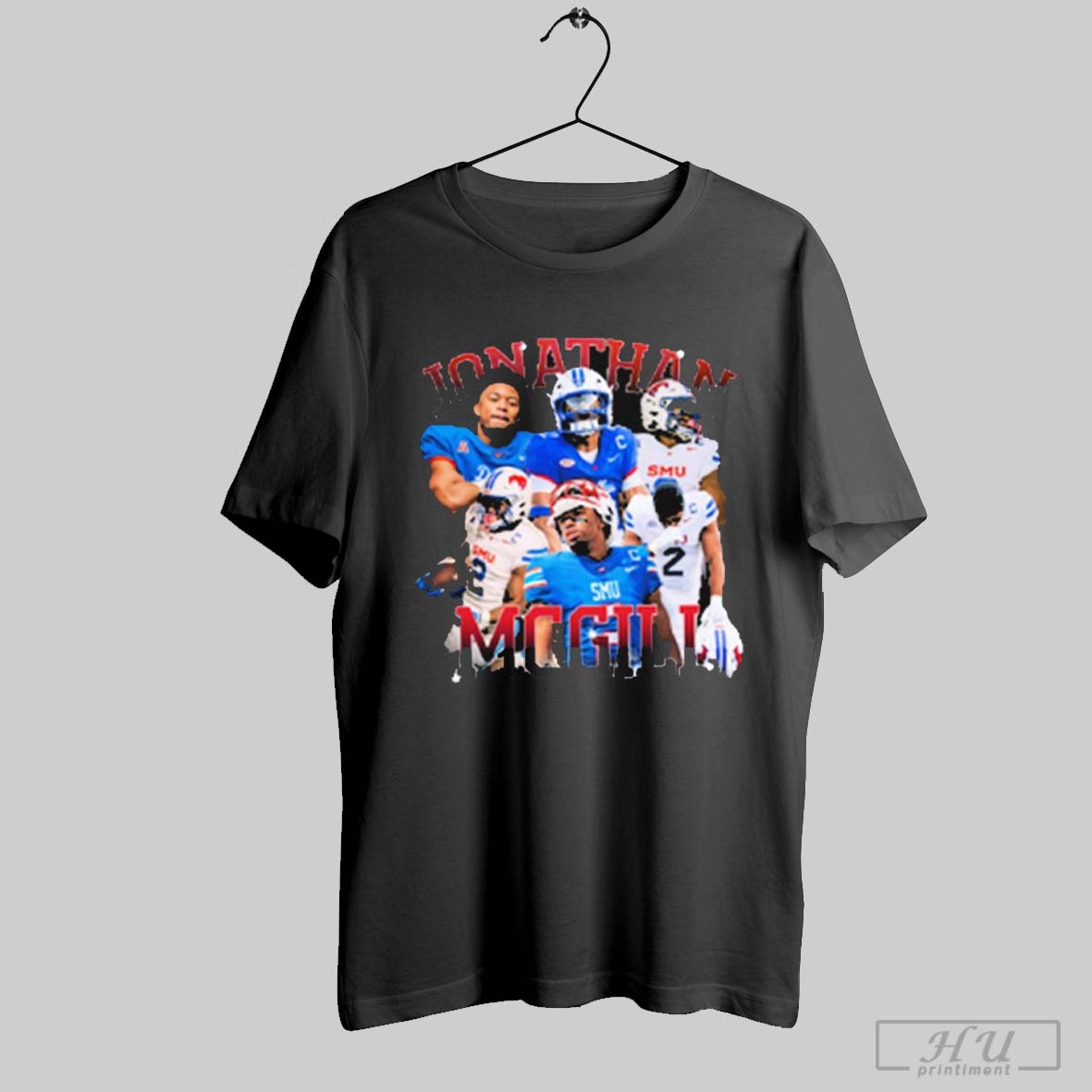 Southern Methodist University Football Smu Mustangs Jonathan Mcgill Graphic 2024