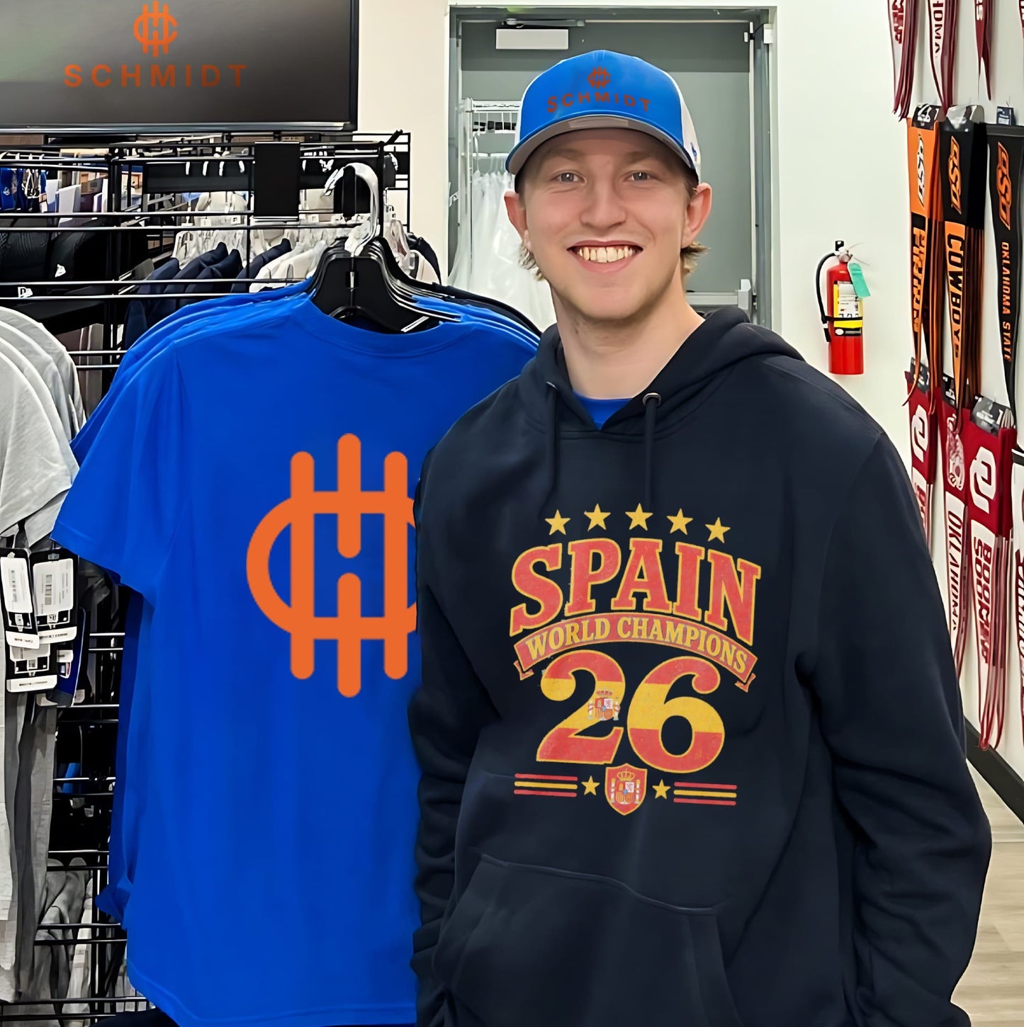 Spain 2026 World Champions flag shirt