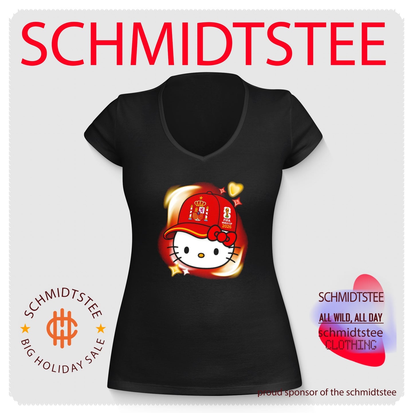 Spain x Hello Kitty World Cup 2026 Fifa shirt