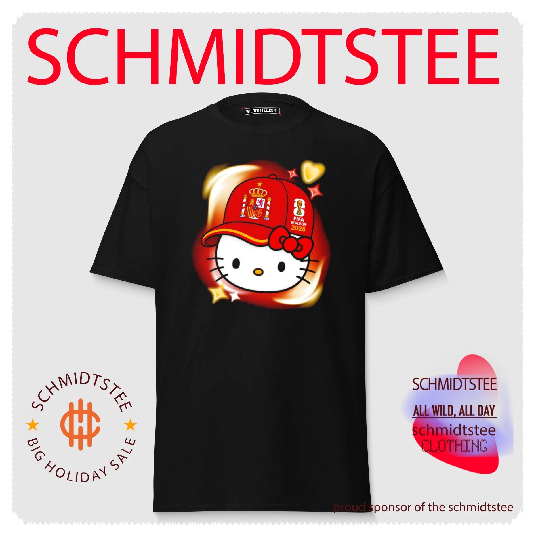 Spain x Hello Kitty World Cup 2026 Fifa shirt