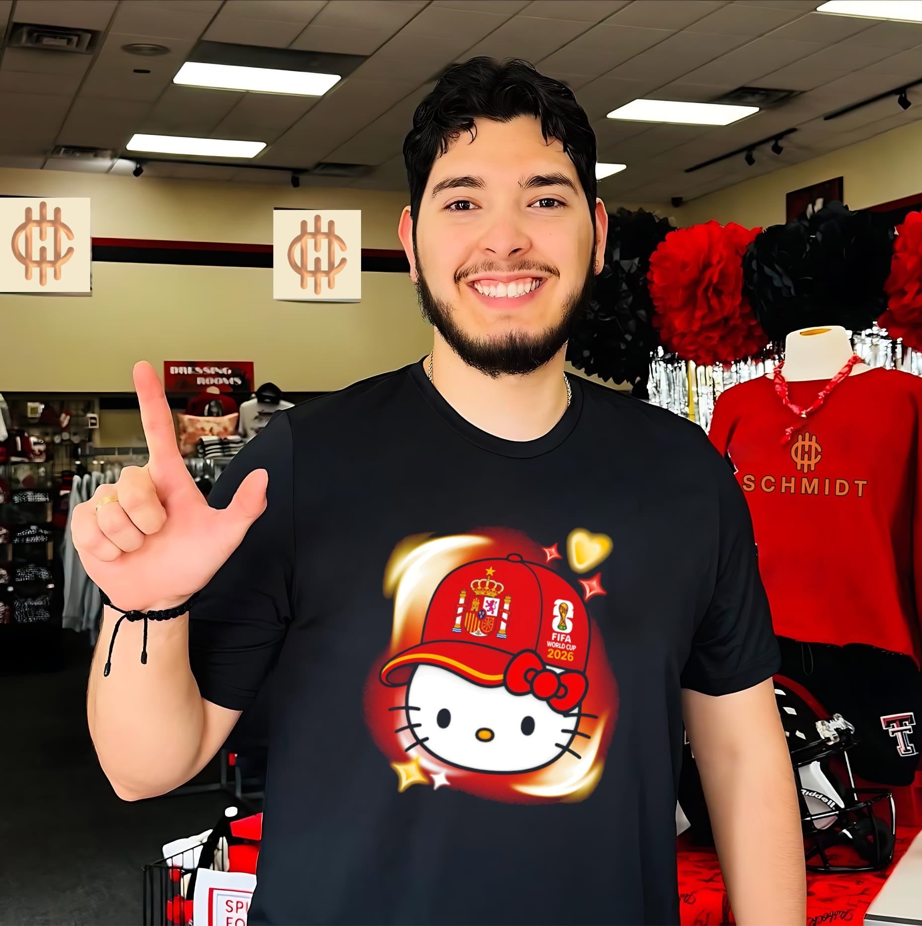 Spain x Hello Kitty World Cup 2026 Fifa shirt