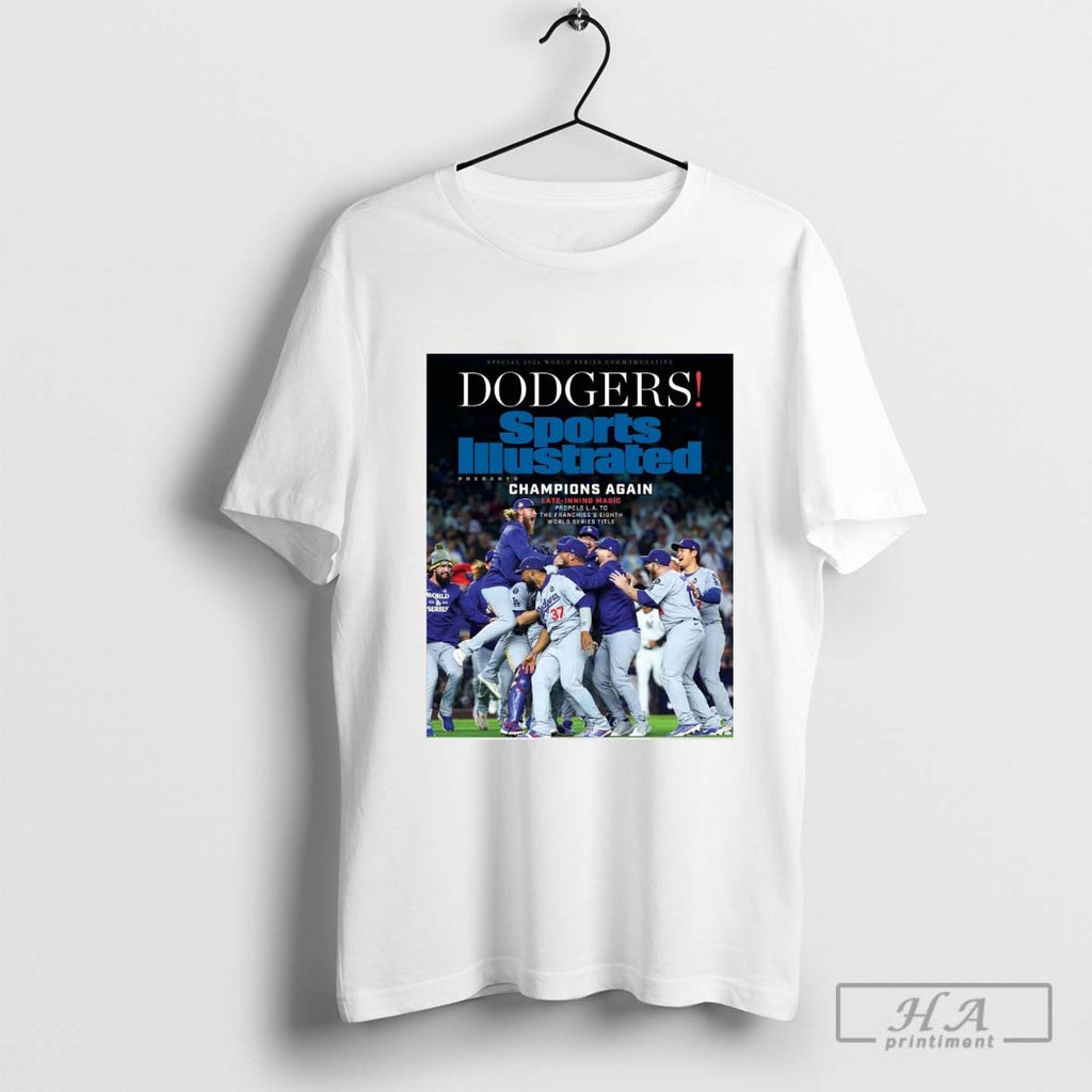Special 2024 World Series Commemorative Dodgers Sport Illustrated Champions Again Late Inning Magic