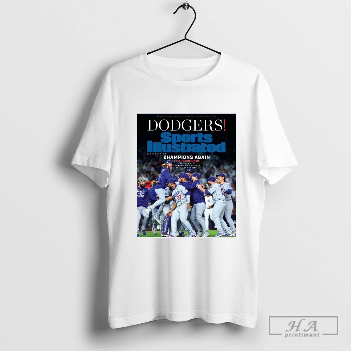 Special 2024 World Series Commemorative Dodgers Sport Illustrated Champions Again Late Inning Magic