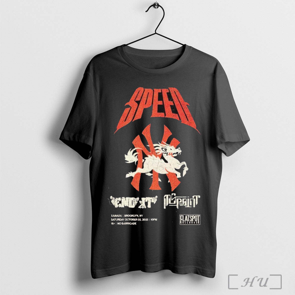 Speed New York Yankees Brooklyn Ny October 25 2025 Concert T Shirt