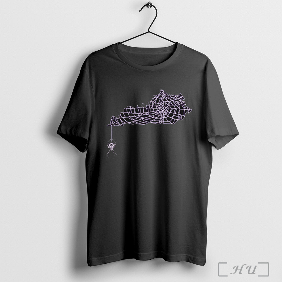 Spider Web Kentucky Shape T Shirt