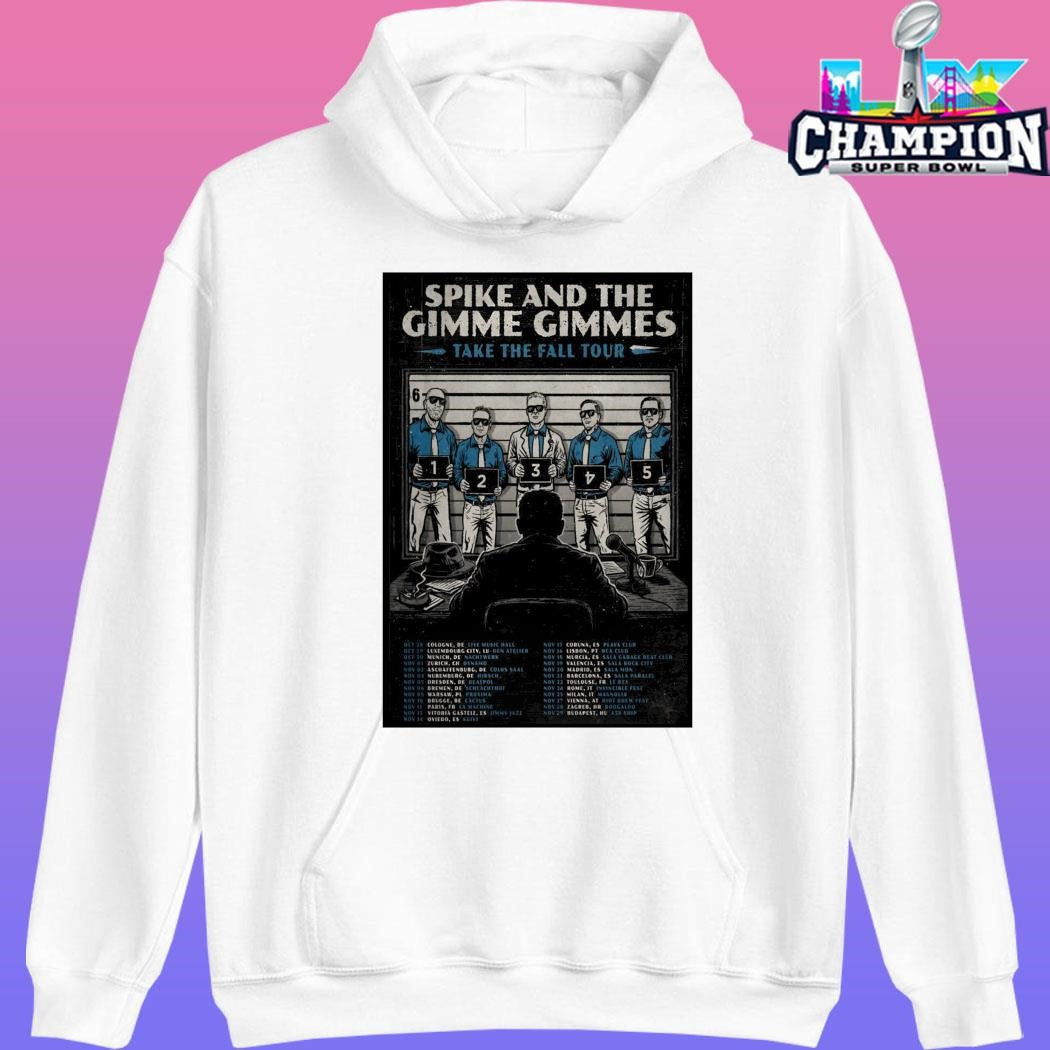 Spike And The Gimme Gimmes Take The Fall Tour 2026 Shirt