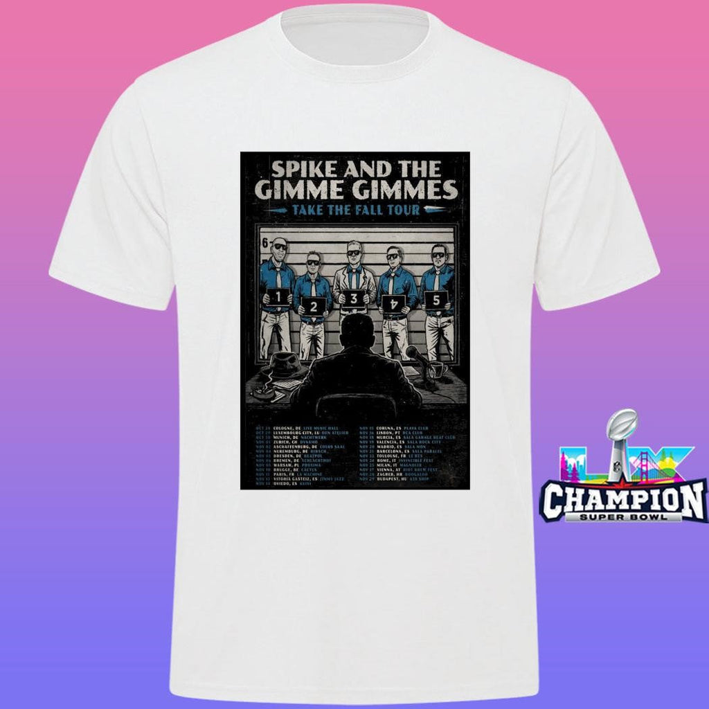 Spike And The Gimme Gimmes Take The Fall Tour 2026 Shirt