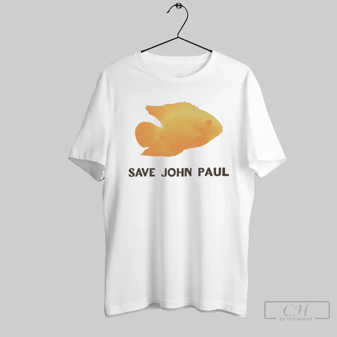 Splitsville Save John Paul Fish T Shirt