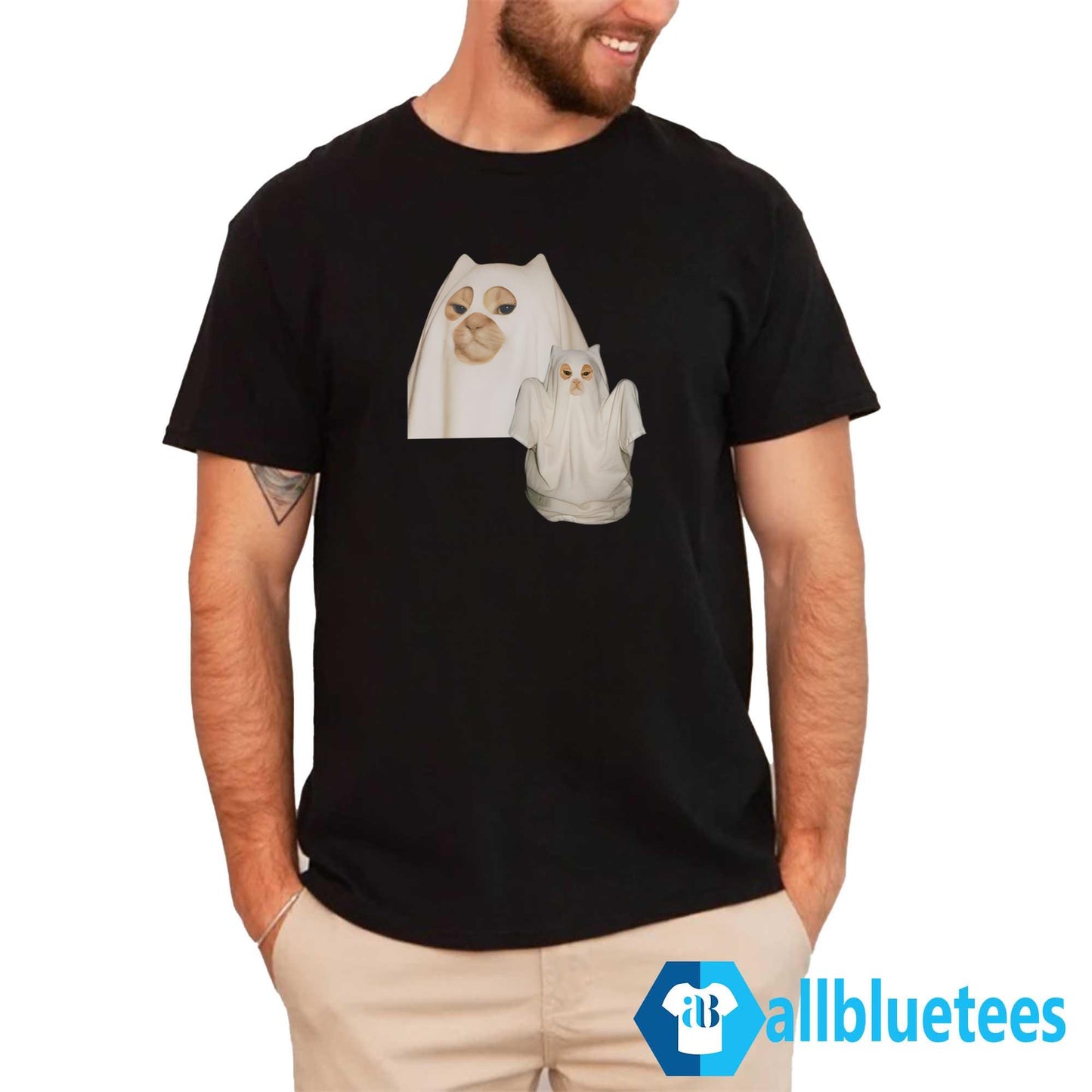 Spooky Cat Halloween Shirt